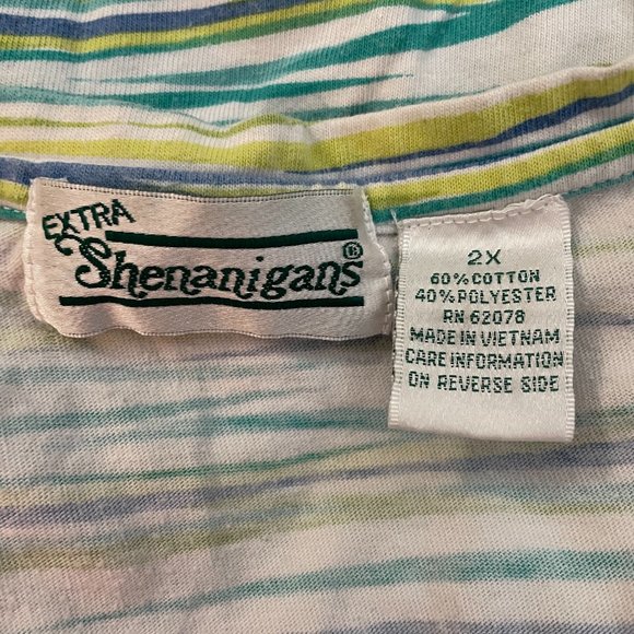 Women's Striped Tee - Picture 2 of 3